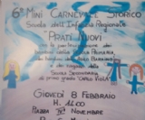 Domani appuntamento con il Mini Carnevale storico