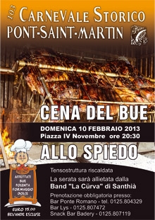 <p>Cena del Bue allo Spiedo&nbsp;</p>