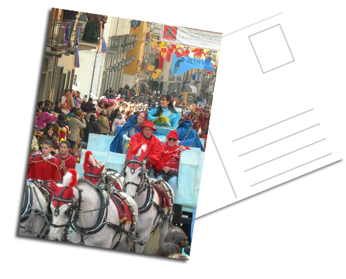 Cartolina celebrativa del Carnevale